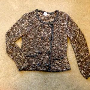 CAbi Chanel Inspired sweater cardigan
